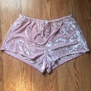 Velvet Sleep Shorts